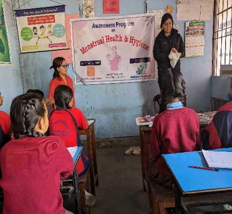 Menstrual Hygiene Awareness Program at Welfare Academy, in collaboration with Days For Girls Nepal (1)