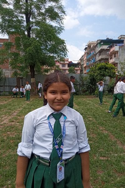 Yasodha Pachakoti, who is another wonderful child in the education sponsorship program.
